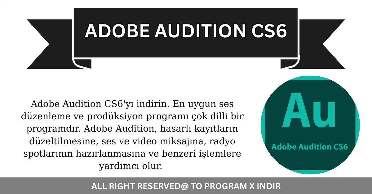 Adobe Audition CS6