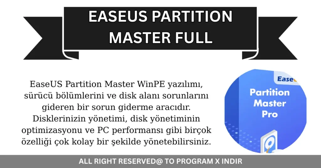 Easeus Partition Master Full